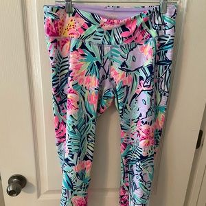 Lilly Pulitzer Luxletic Leggings Size Large